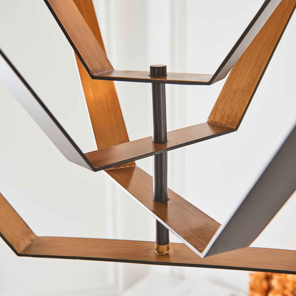 Amos Wiscombe Chandelier Aged Bronze & Antique Gold – from Amos Lighting + Home