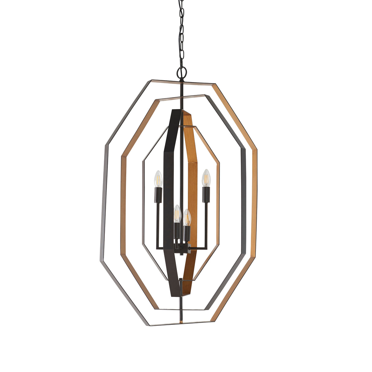 Amos Wiscombe Chandelier Aged Bronze & Antique Gold – from Amos Lighting + Home