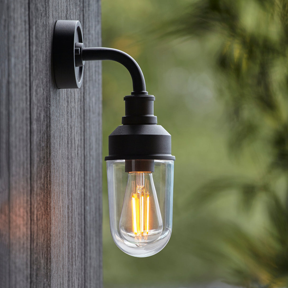 Amos Zeus Outdoor Wall Light Matt Black – from Amos Lighting + Home