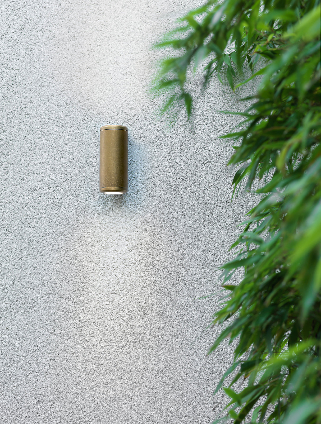 Astro Jura Twin Solid Brass Outdoor Wall Light