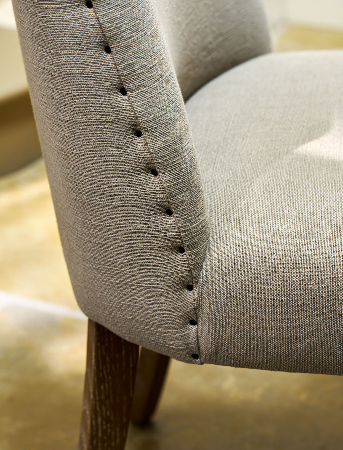 Garden Trading Wraysbury Dining Chair Ash Wood, Grey, Set of 2