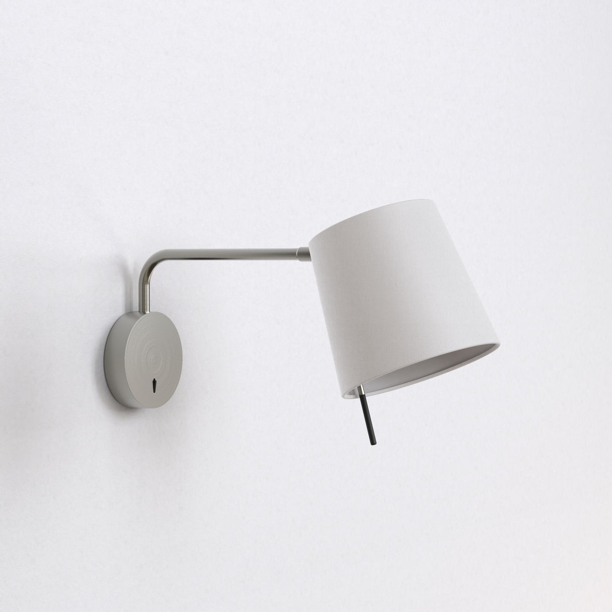 Astro Mitsu Swing Arm Base Matt Nickel Interior Wall Light