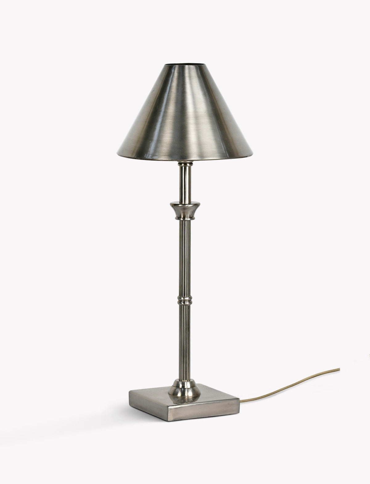 Garden Trading Kelmscot Table Lamp Brushed Nickel