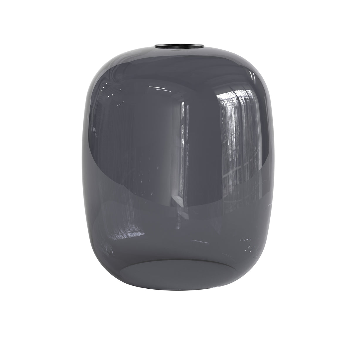 Astro Curve Glass 285 Dark Smoke Lampshade Shade