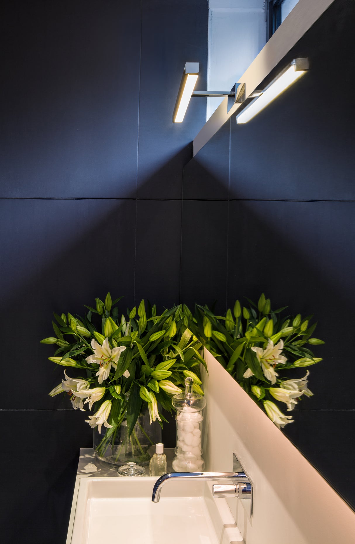 Astro Kashima 350 LED Polished Chrome Bathroom Wall Light