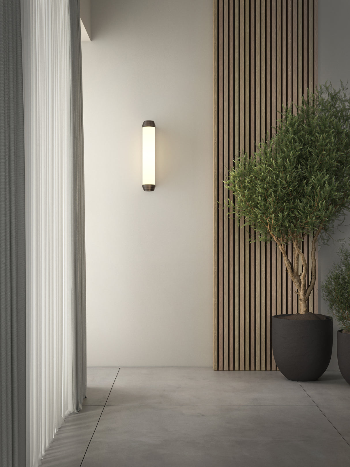 Astro Burlington 400 Phase Bronze Bathroom Wall Light