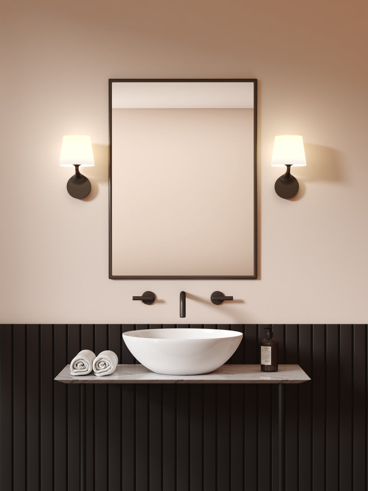 Astro Millie Matt Black Bathroom Wall Light