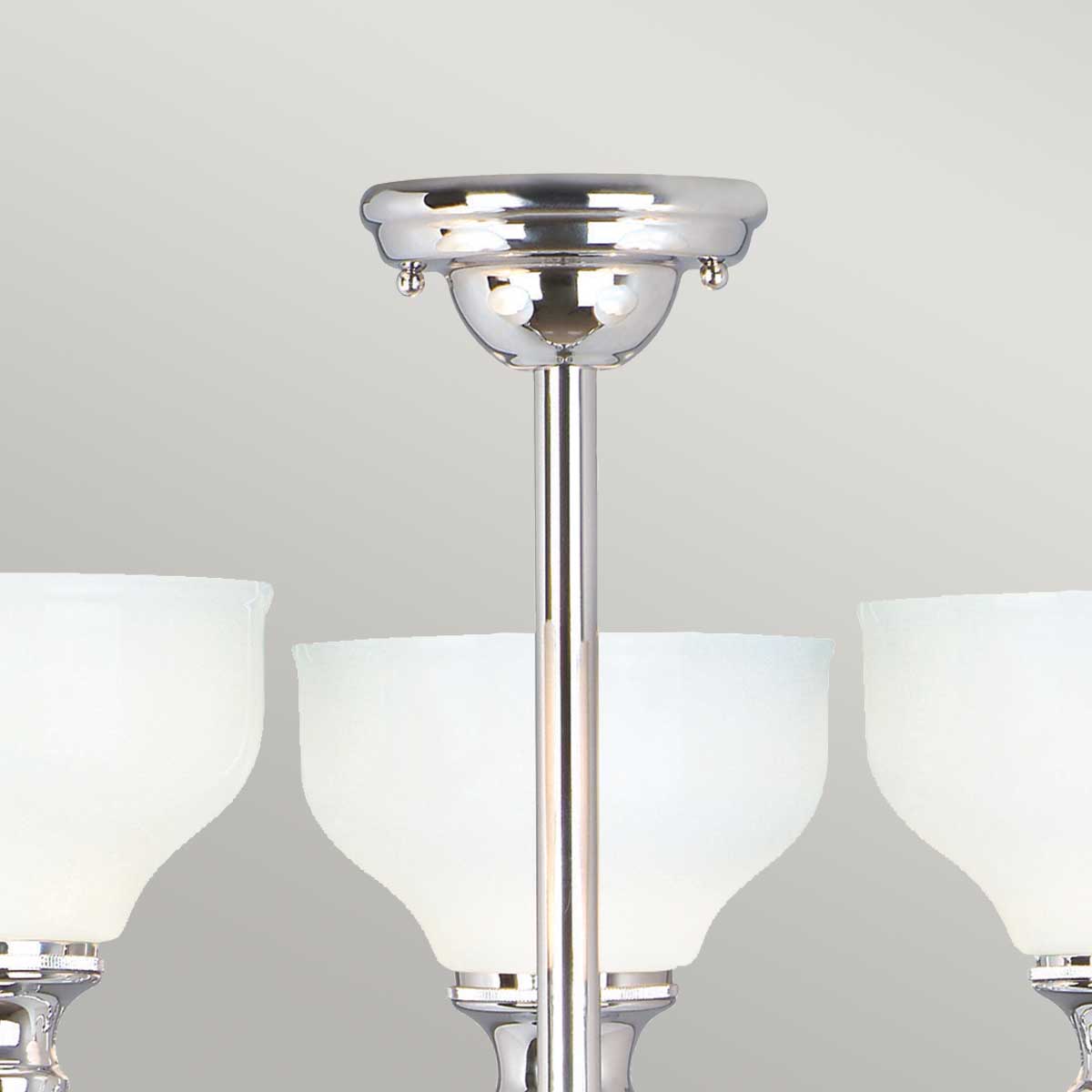 Elstead Cheadle 3 Light Semi-Flush