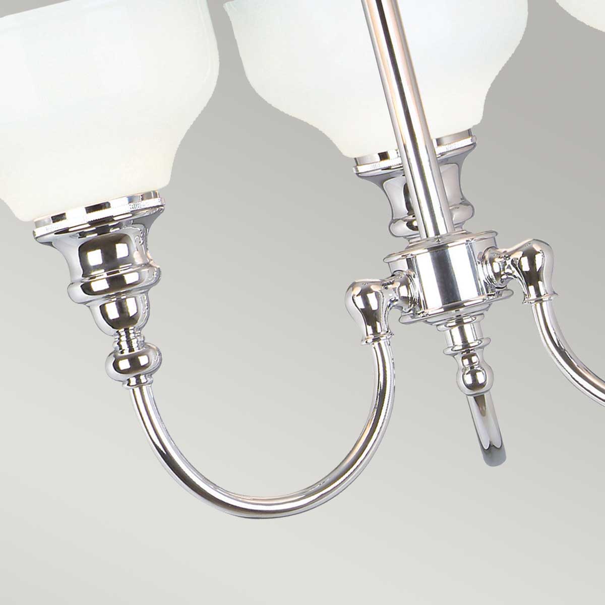 Elstead Cheadle 3 Light Semi-Flush