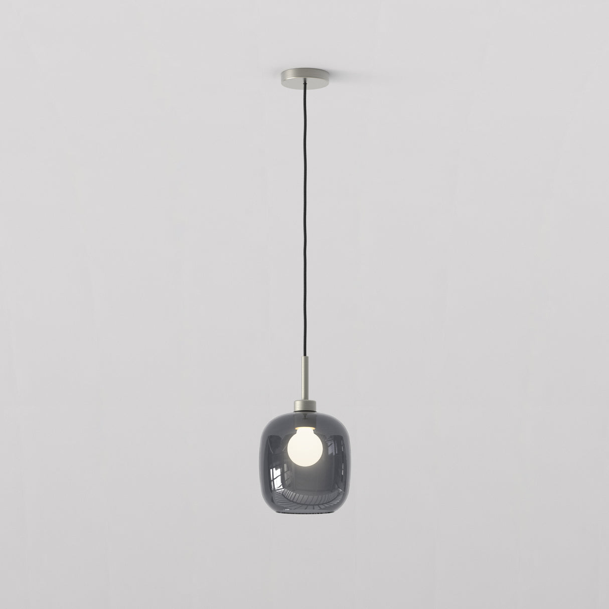 Astro Curve Glass 220 Dark Smoke Lampshade Shade