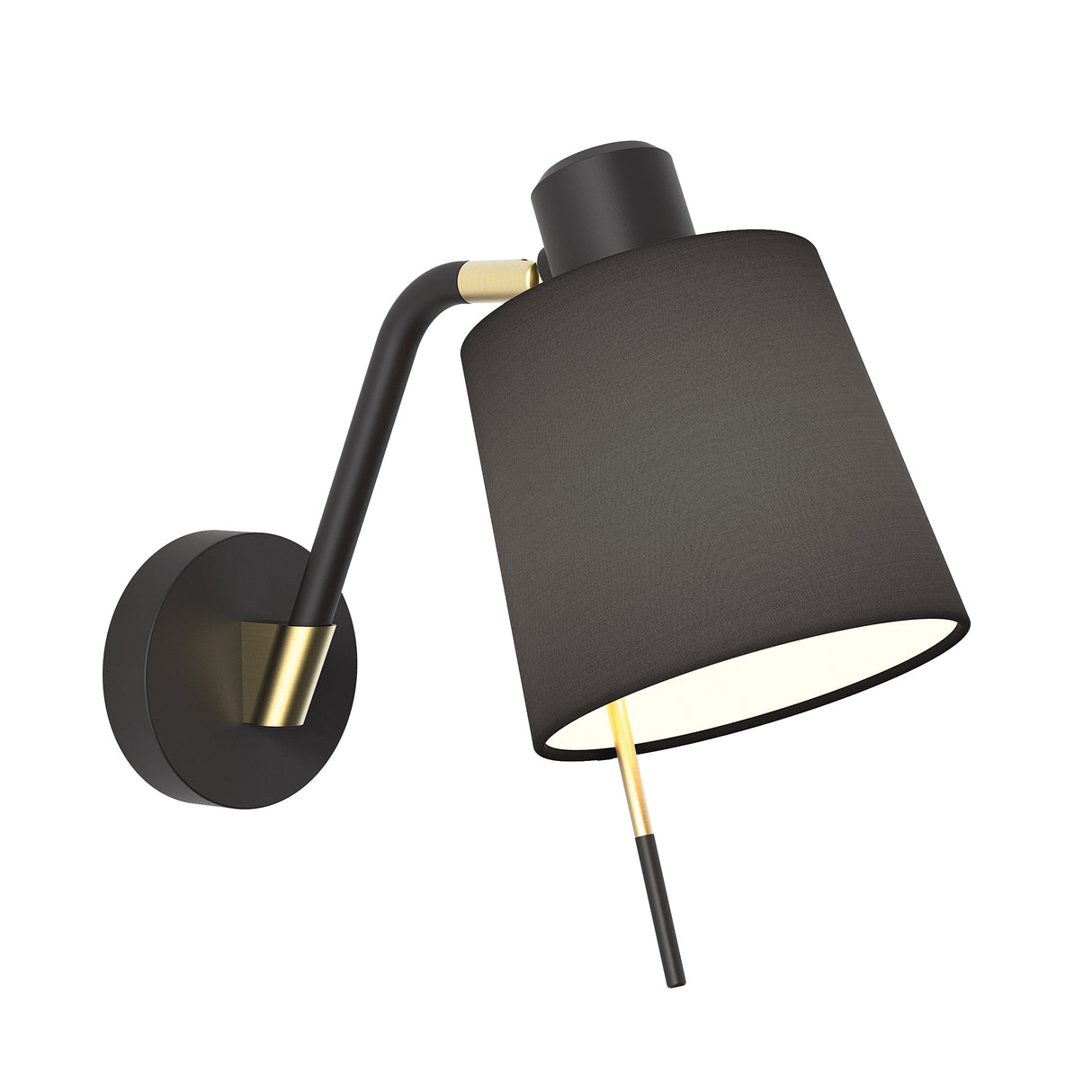 Astro Edward Wall Base Matt Black Interior Wall Light