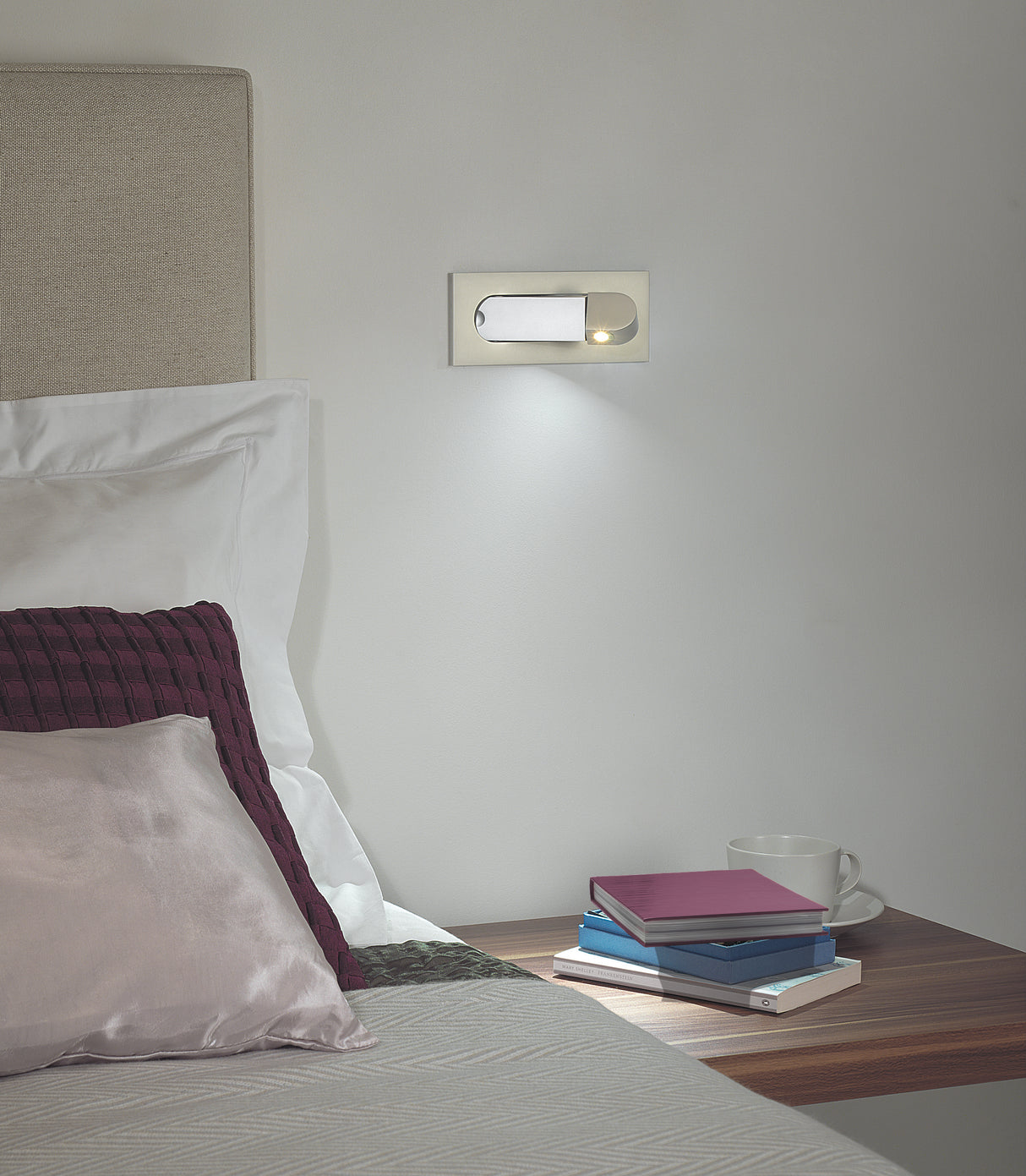 Astro Digit LED II Matt Nickel Interior Reading Light