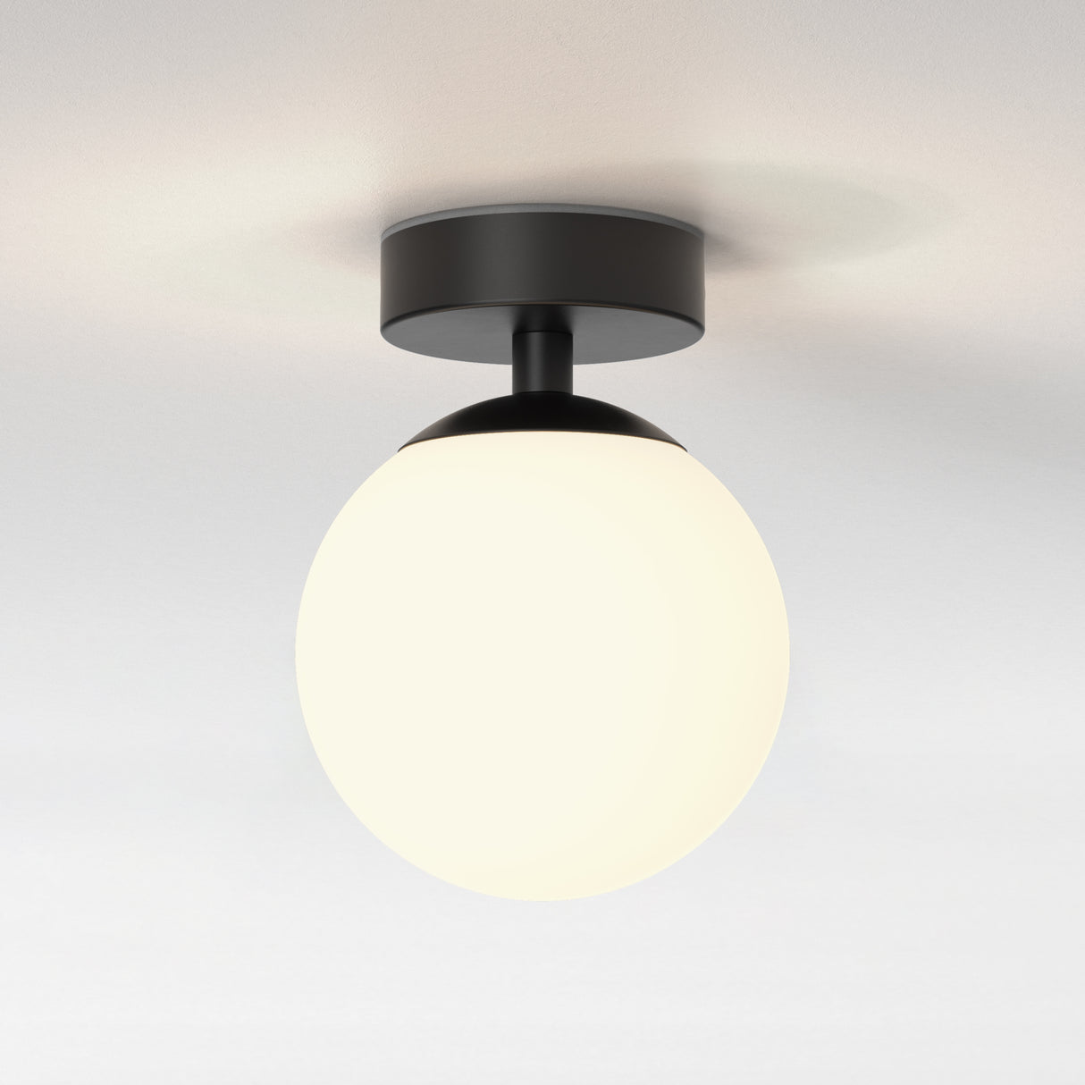 Astro Denver Matt Black Bathroom Ceiling Light