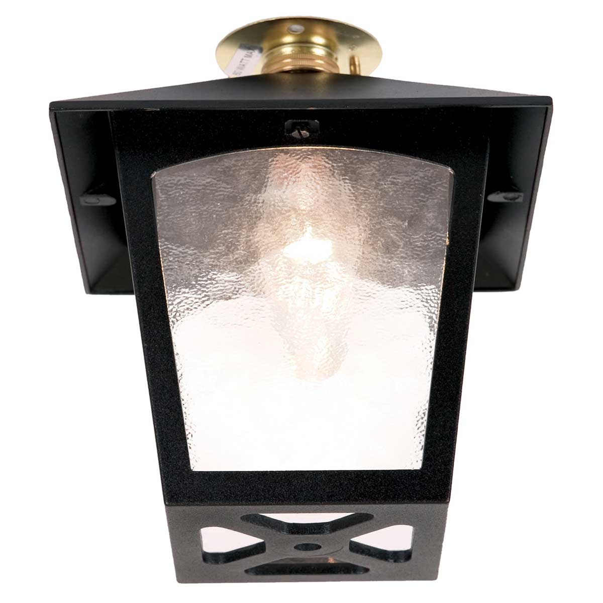 Elstead York 1 Light Flush Porch Lantern