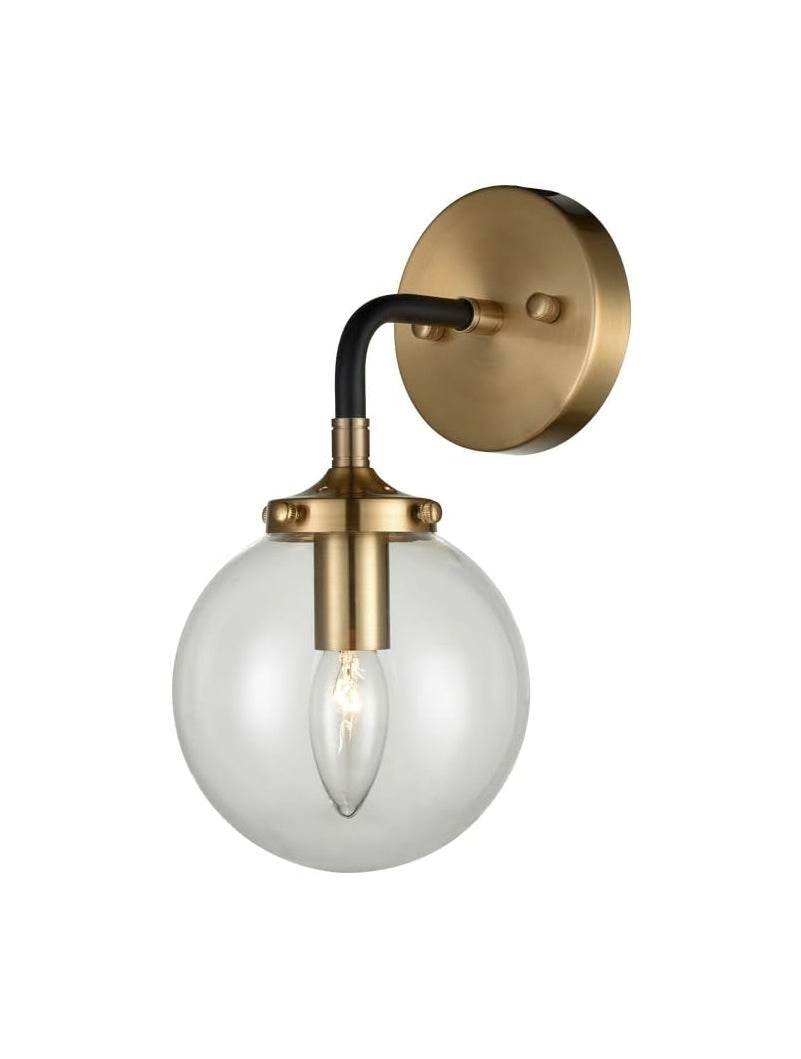 Brick Lane Astrix Wall Light Antique Gold – from Amos Lighting + Home