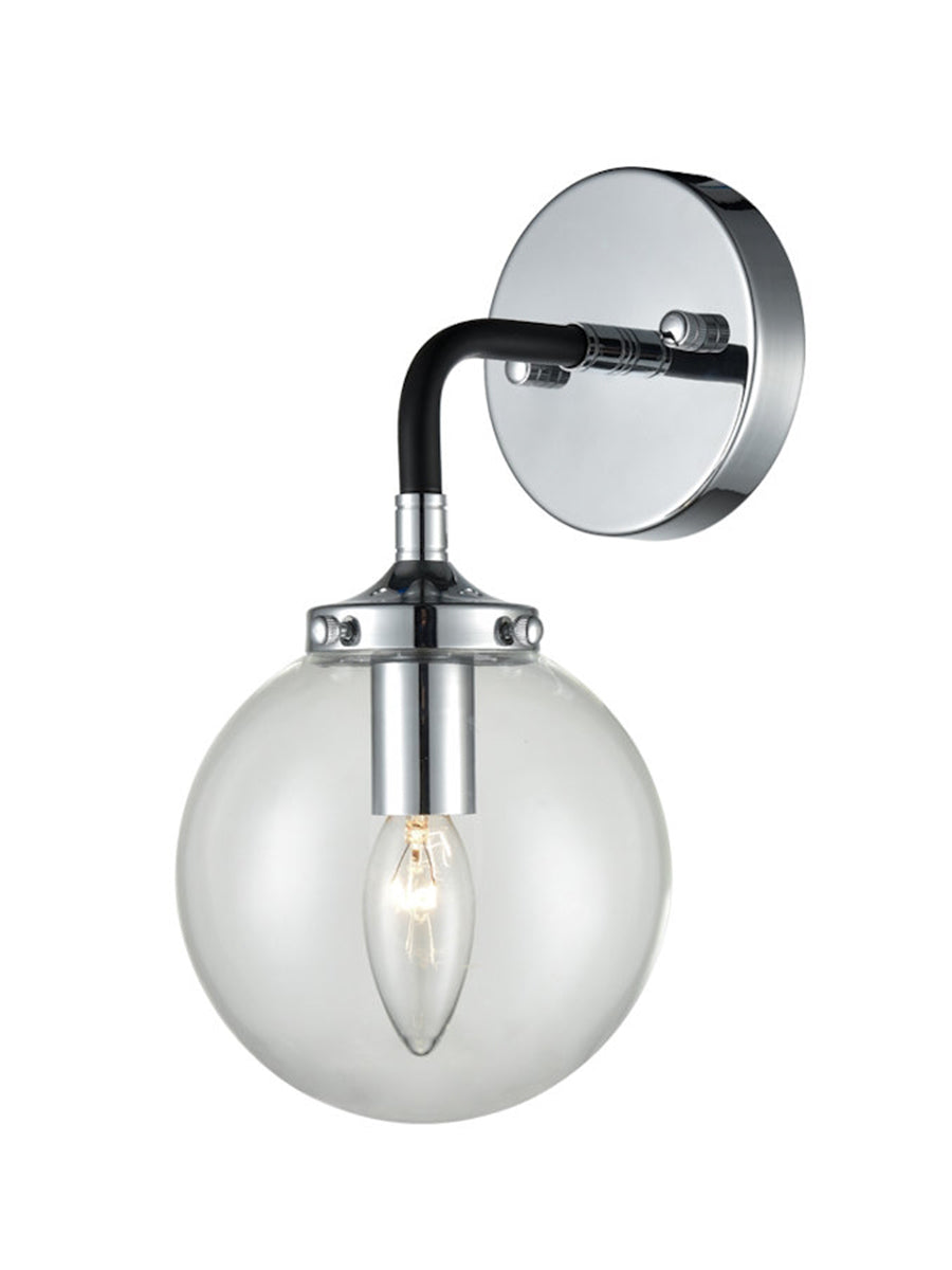 Brick Lane Astrix Wall Light Polished Chrome – from Amos Lighting + Home