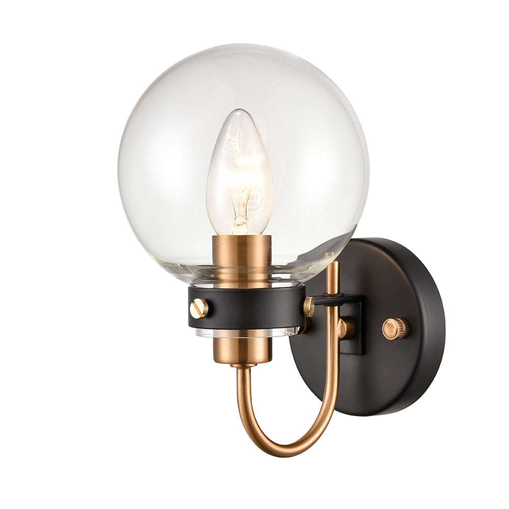 Brick Lane Beaulieu Wall Light Antique Gold & Glass – from Amos Lighting + Home