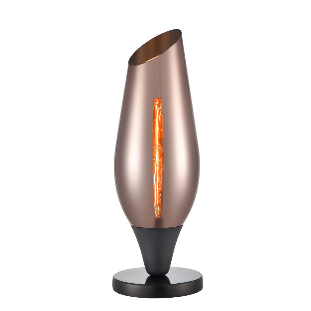 Brick Lane Colombo Table Lamp Copper Glass – from Amos Lighting + Home