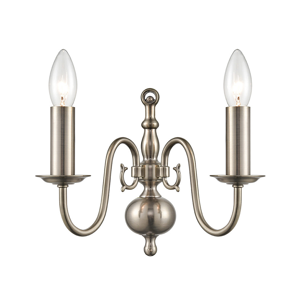 Brick Lane Goldsmith Wall Light Pewter – from Amos Lighting + Home