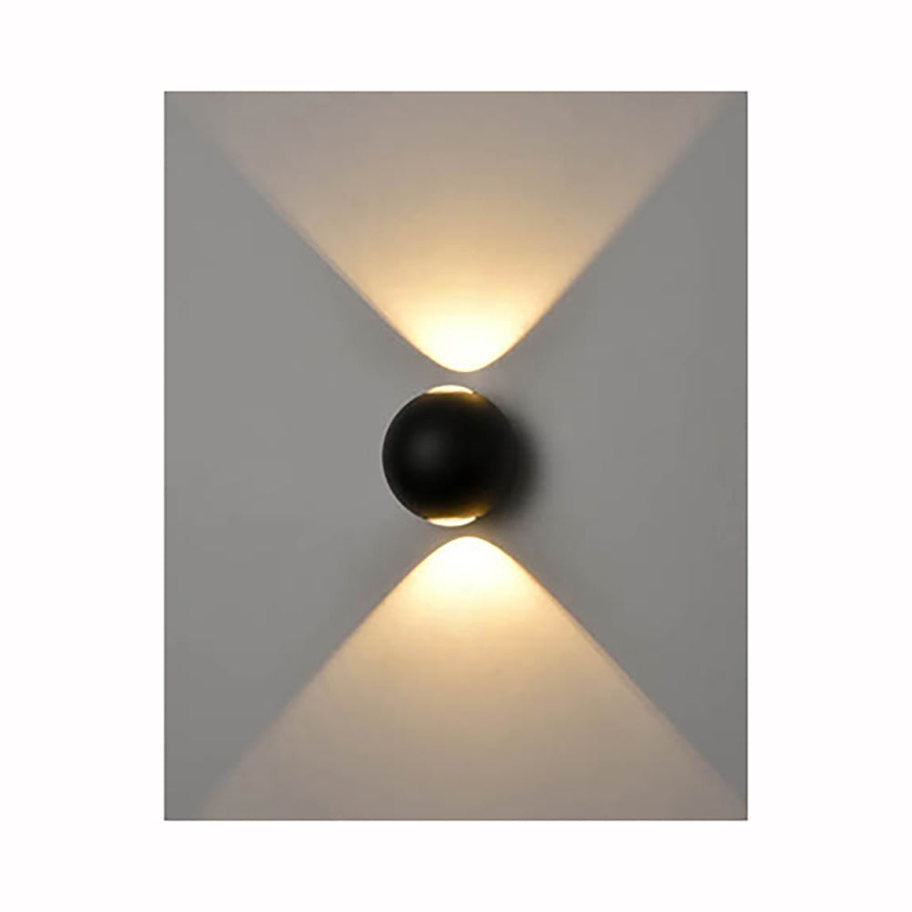 Brick Lane Hornby Outdoor LED Wall Light Matt Black IP54 – from Amos Lighting + Home