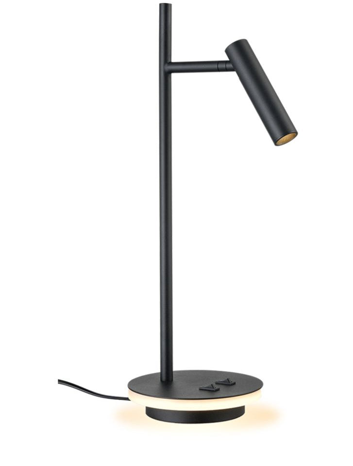 Brick Lane Illuminated Base LED Desk Lamp Black – from Amos Lighting + Home