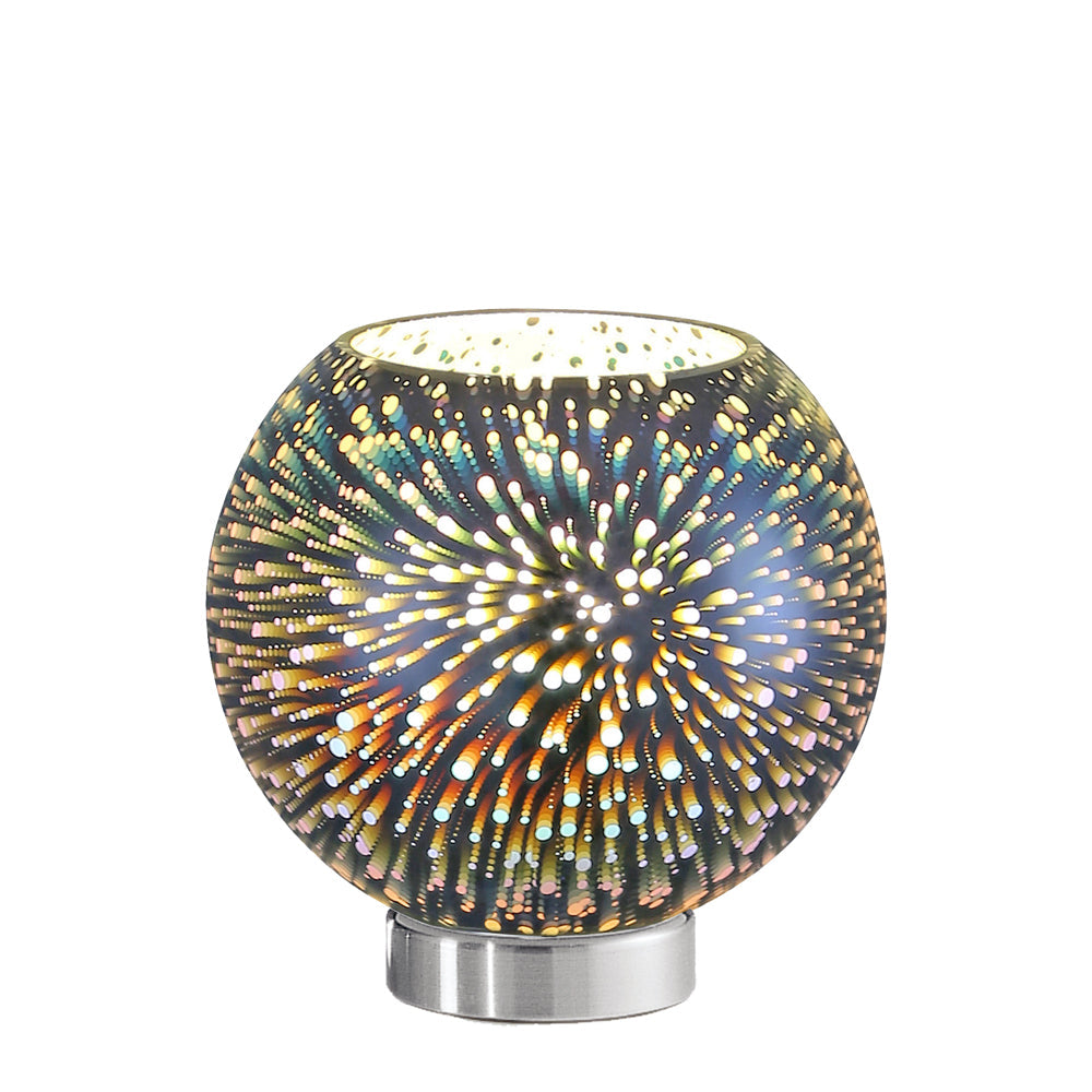 Brick Lane Illusion Table Lamp Chrome – from Amos Lighting + Home