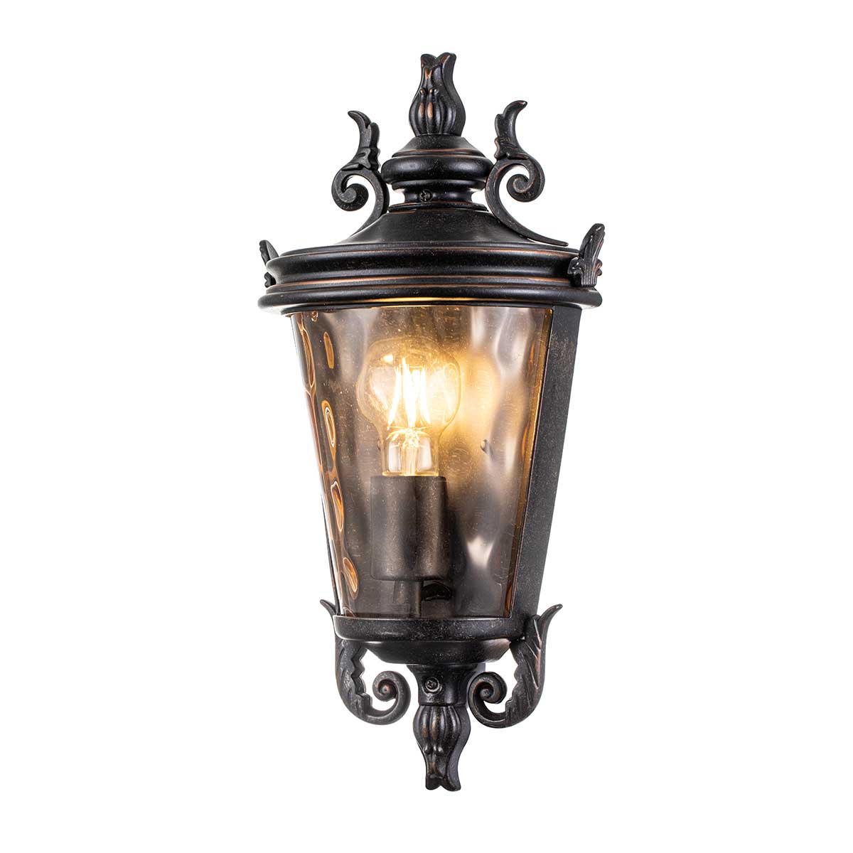 Elstead Baltimore 1 Light Medium Half Lantern
