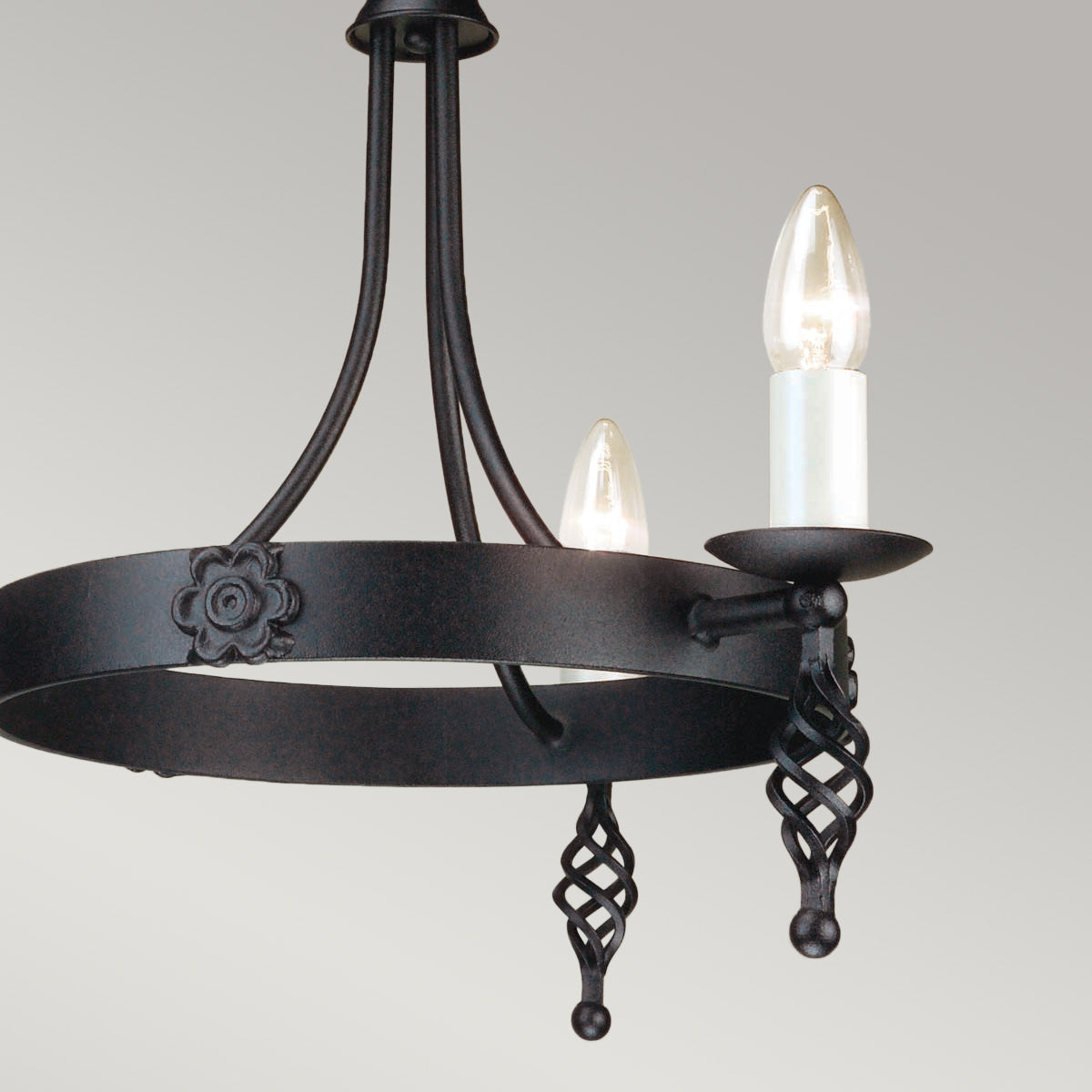 Elstead Belfry 3 Light Chandelier