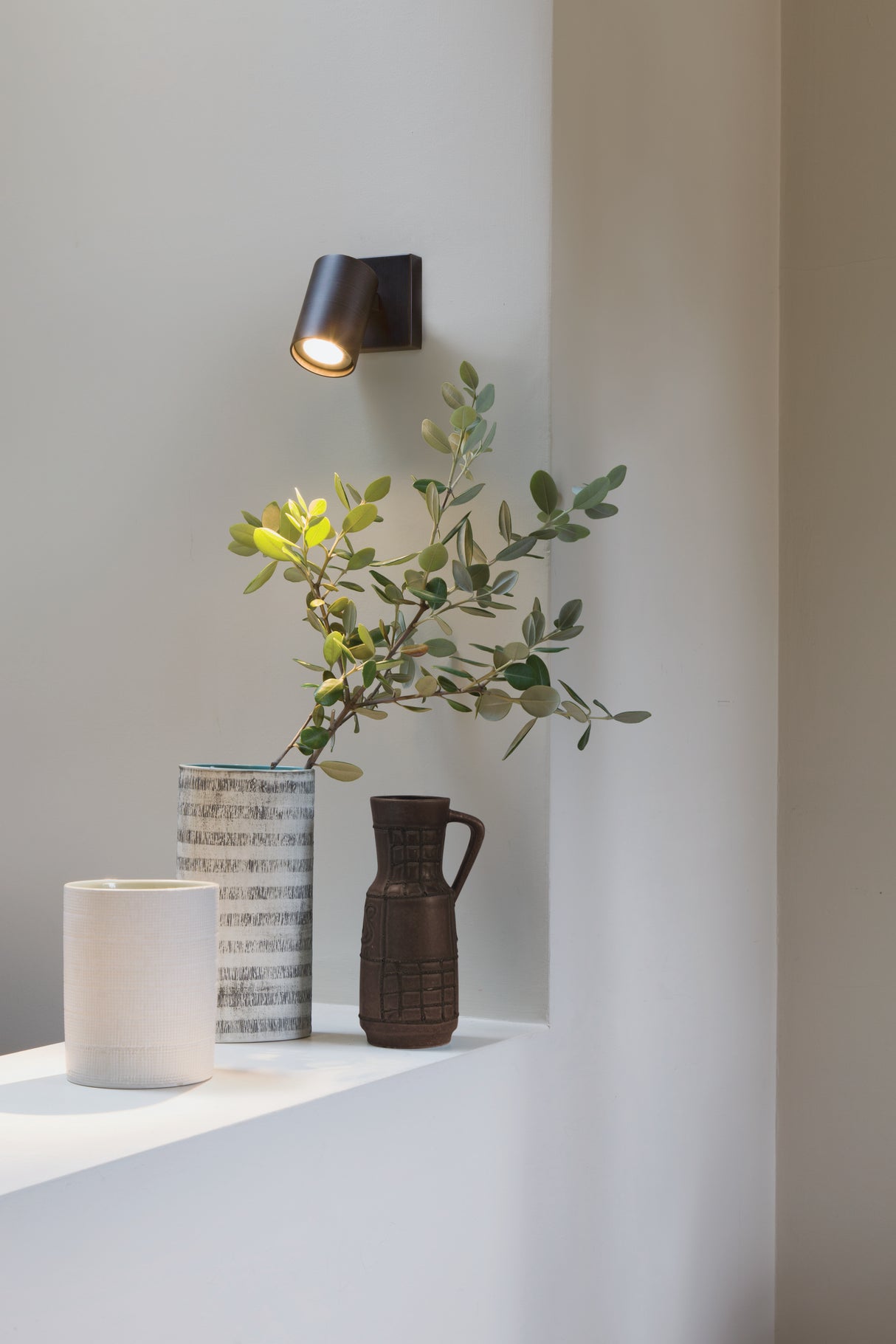 Astro Ascoli Single Bronze Interior Spotlight