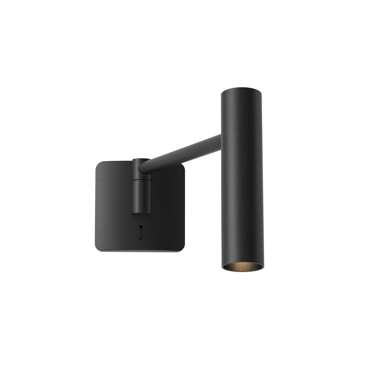 Astro Leda Round Shade Matt Black