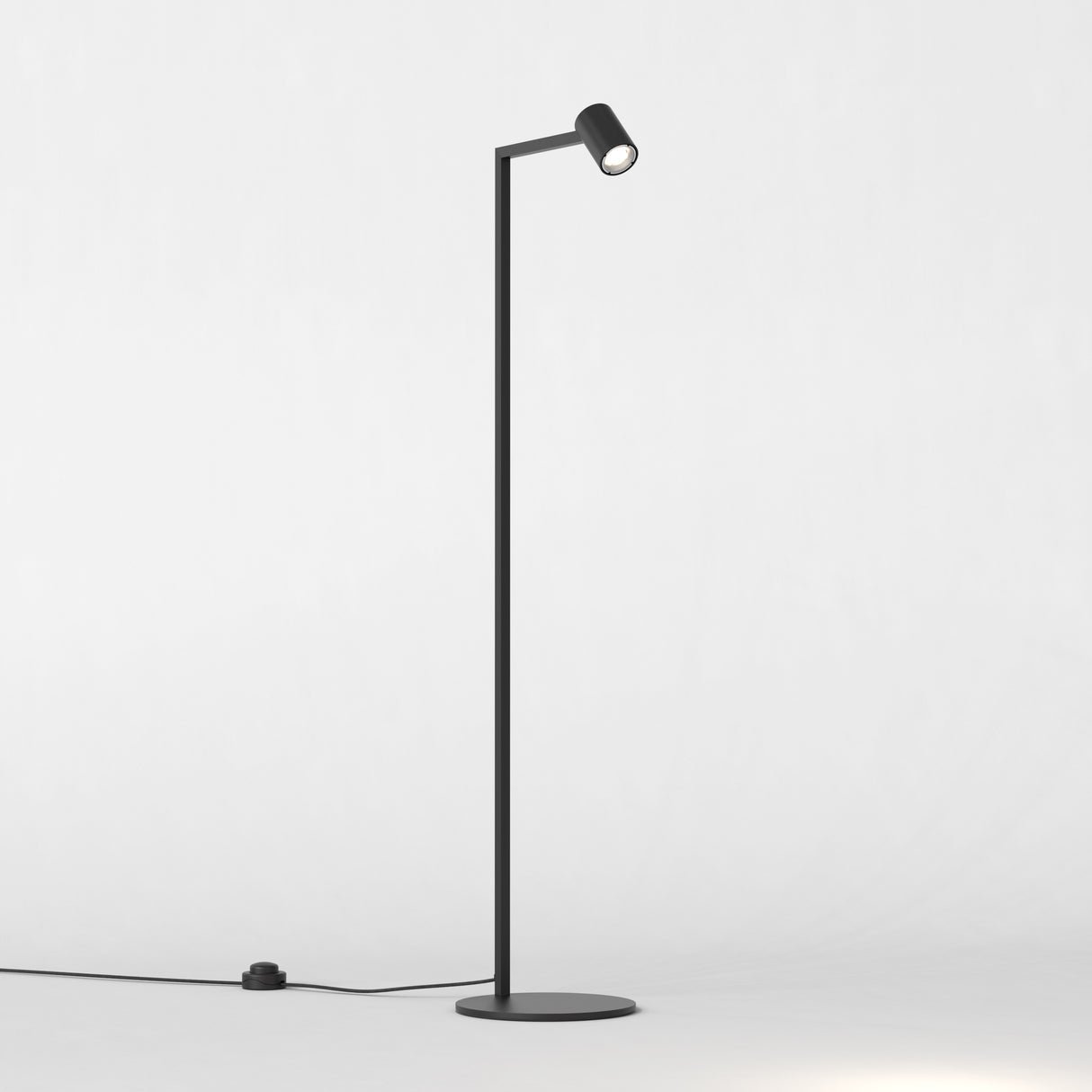 Astro Ascoli Floor Matt Black Interior Floor Light