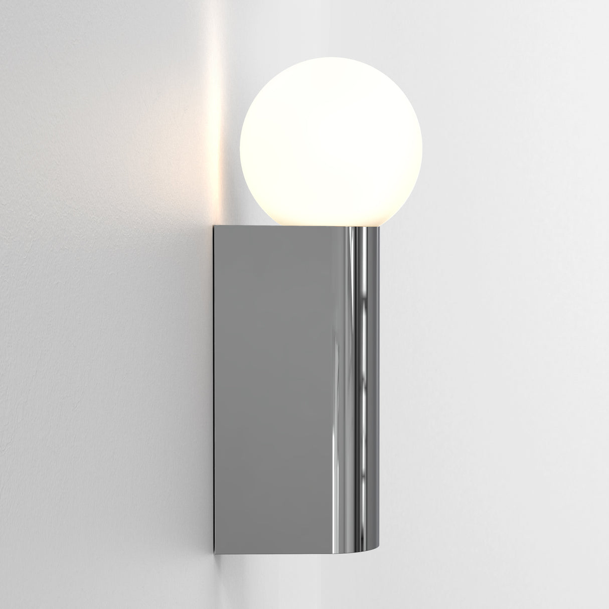 Astro Ortona Single Polished Chrome Bathroom Wall Light