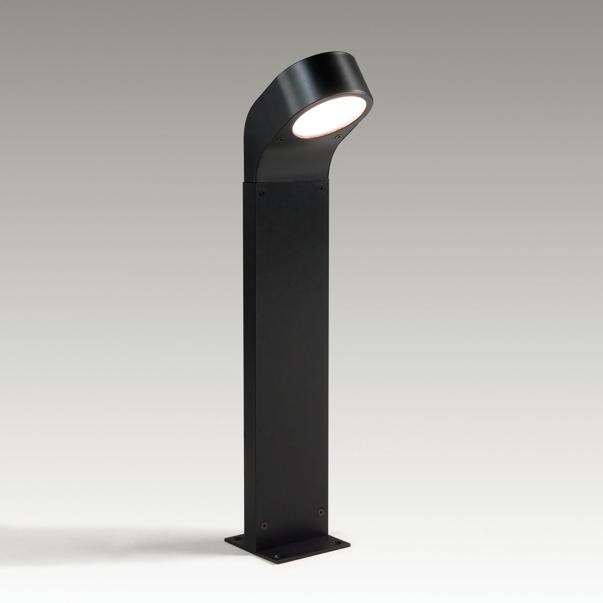 Astro Soprano Bollard Textured Black Outdoor Bollard Light