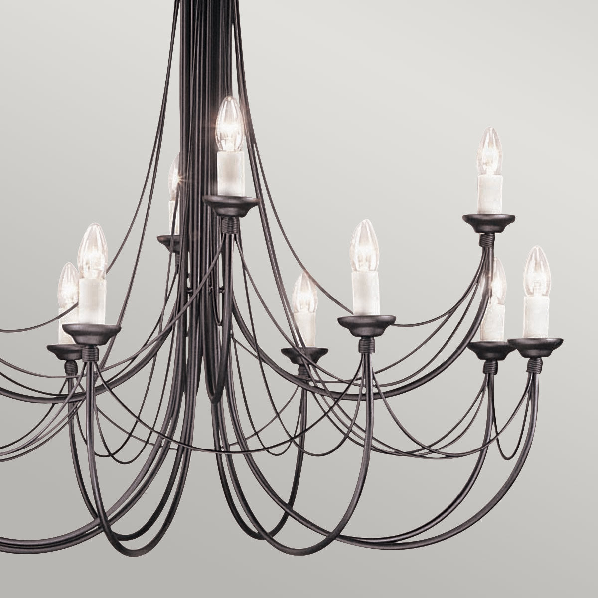 Elstead Carisbrooke 12 Light Chandelier