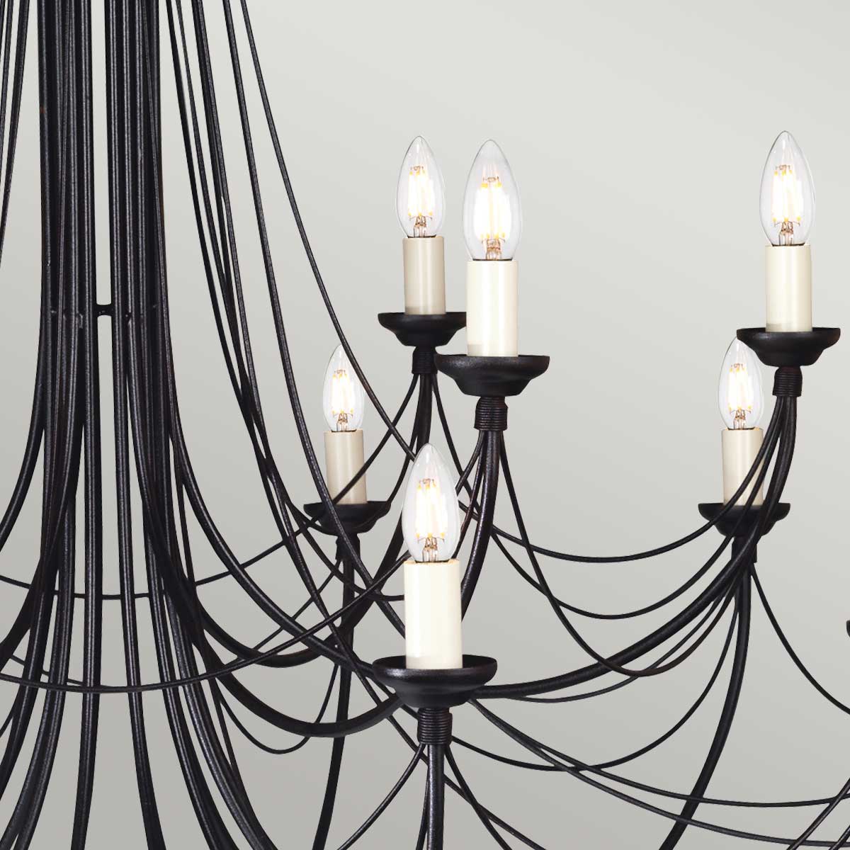 Elstead Carisbrooke 18 Light Chandelier