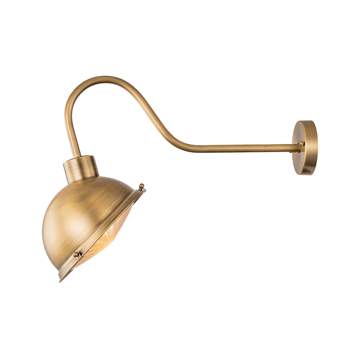 Elstead Chiswick 1Lt Brass Sign Light
