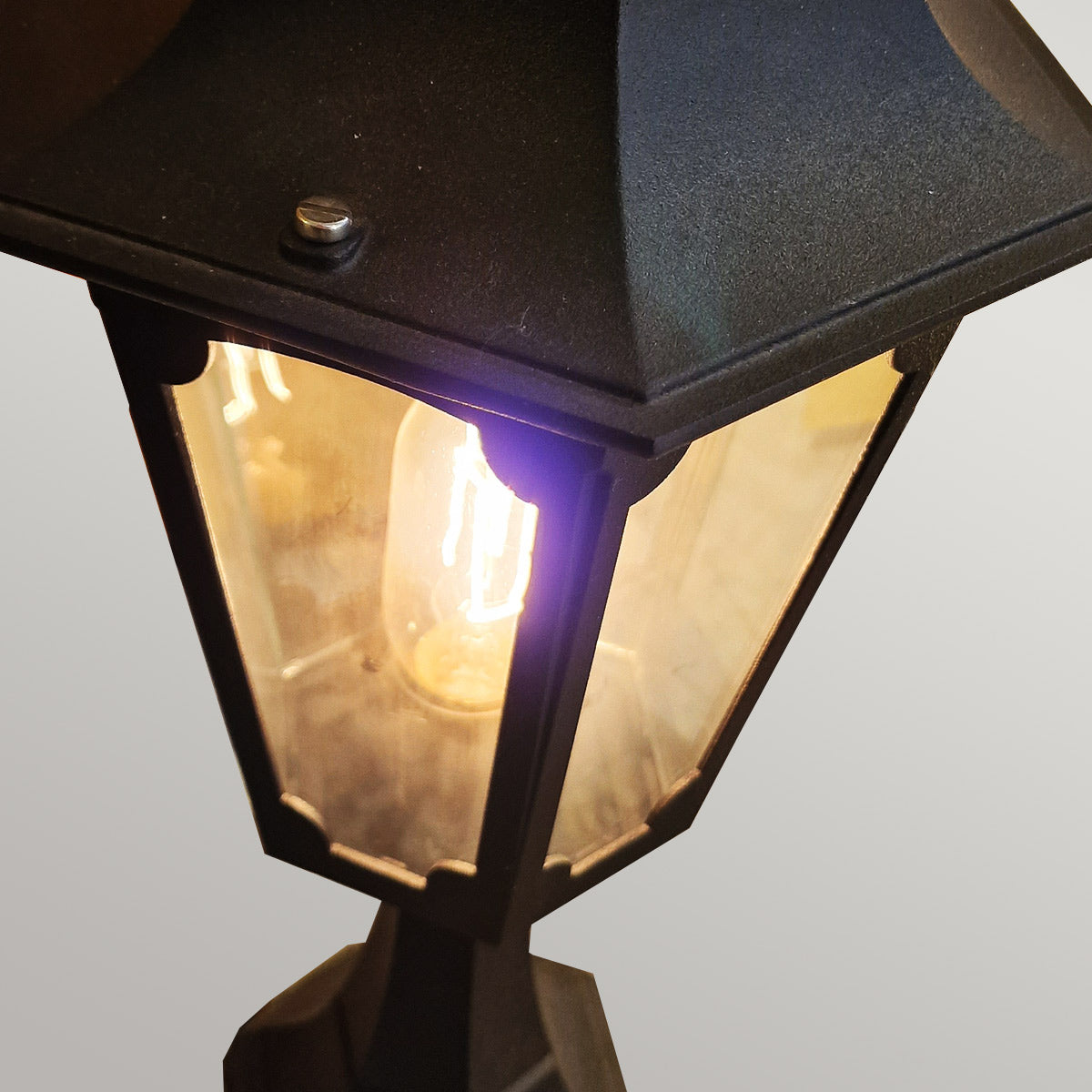 Elstead Chapel 1 Light Pedestal Lantern