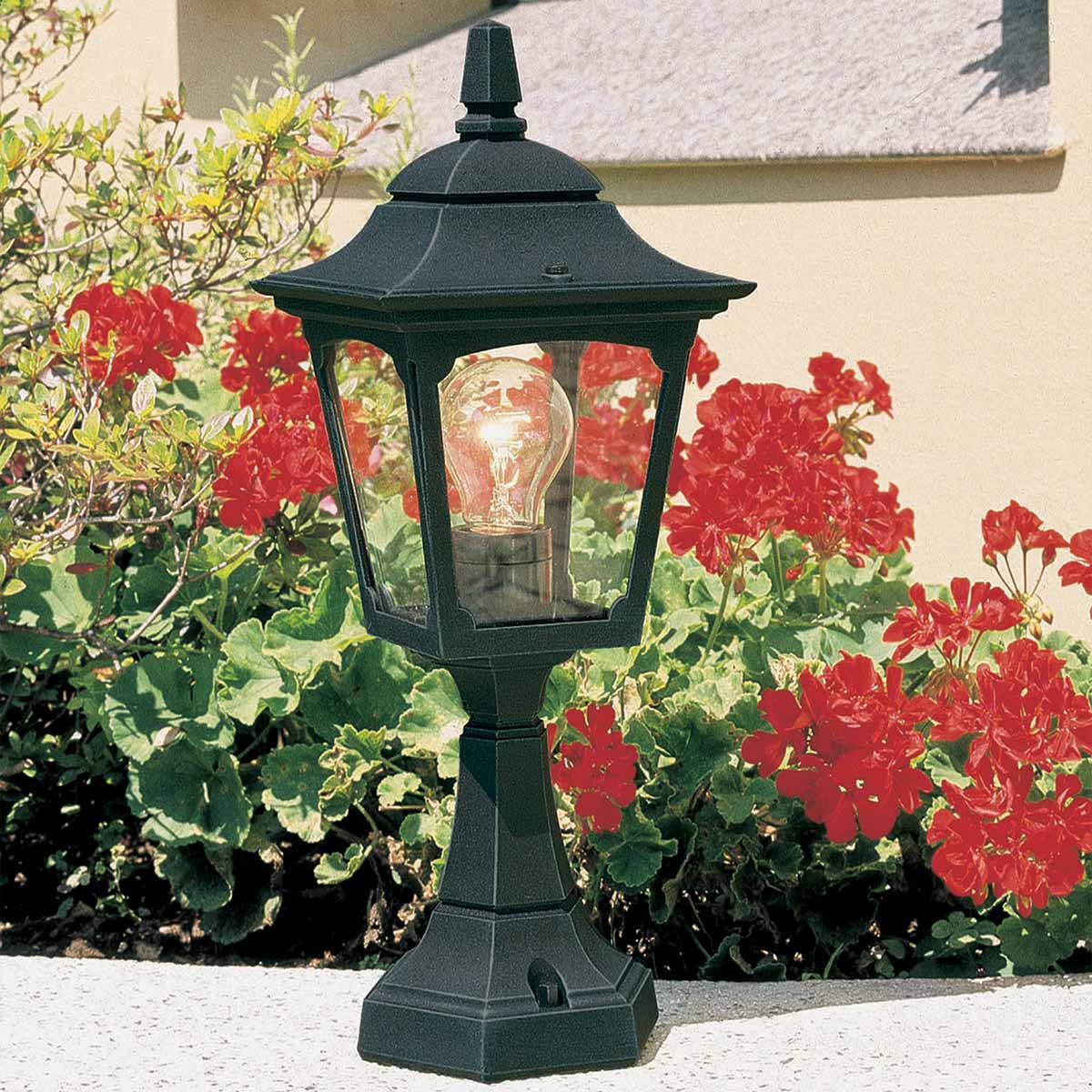 Elstead Chapel 1 Light Mini Pedestal Lantern