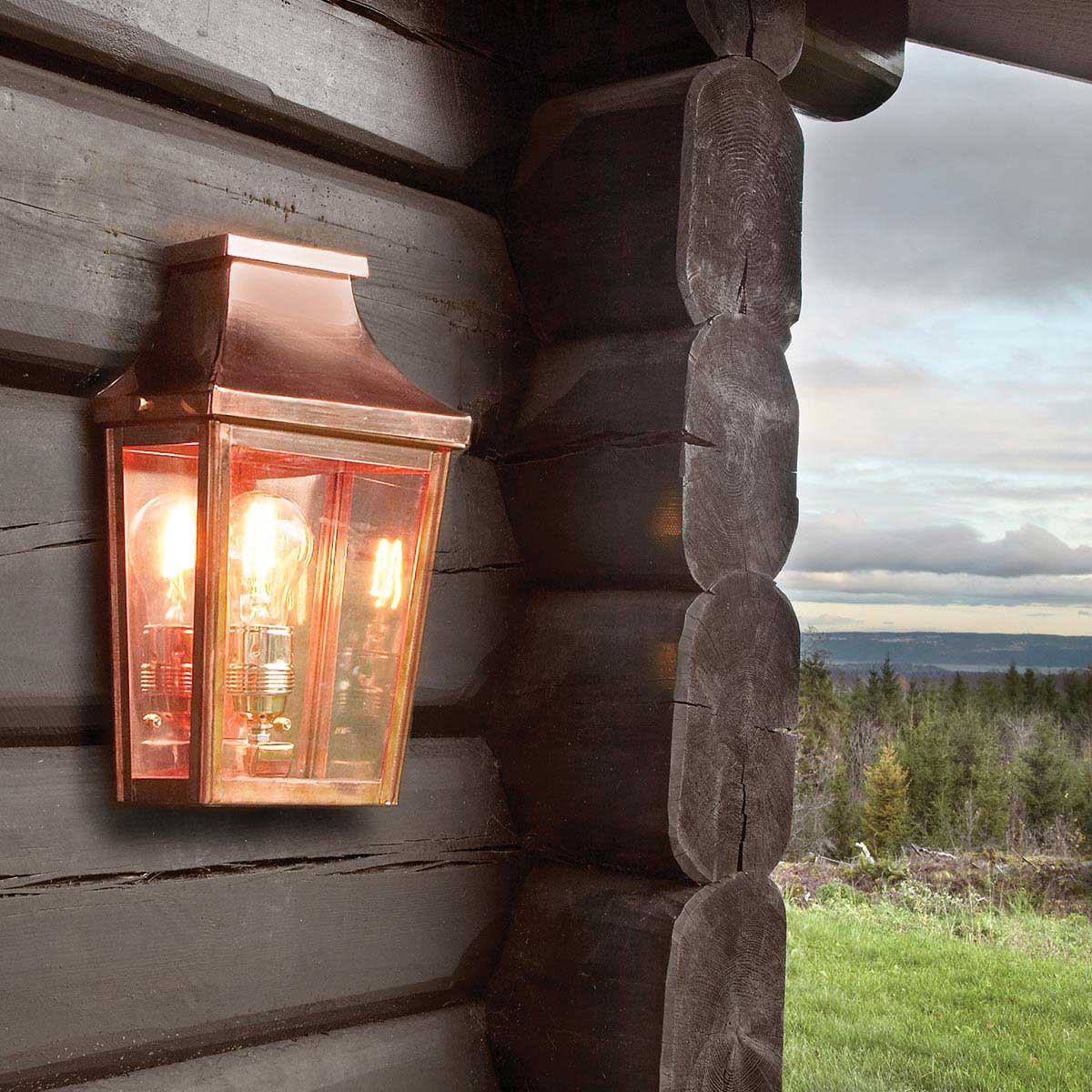 Norlys Chelsea 1 Light Small Half Lantern