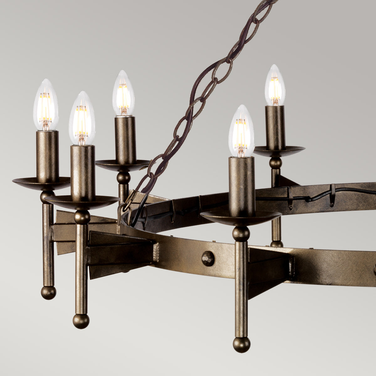 Elstead Cromwell 12 Light Chandelier