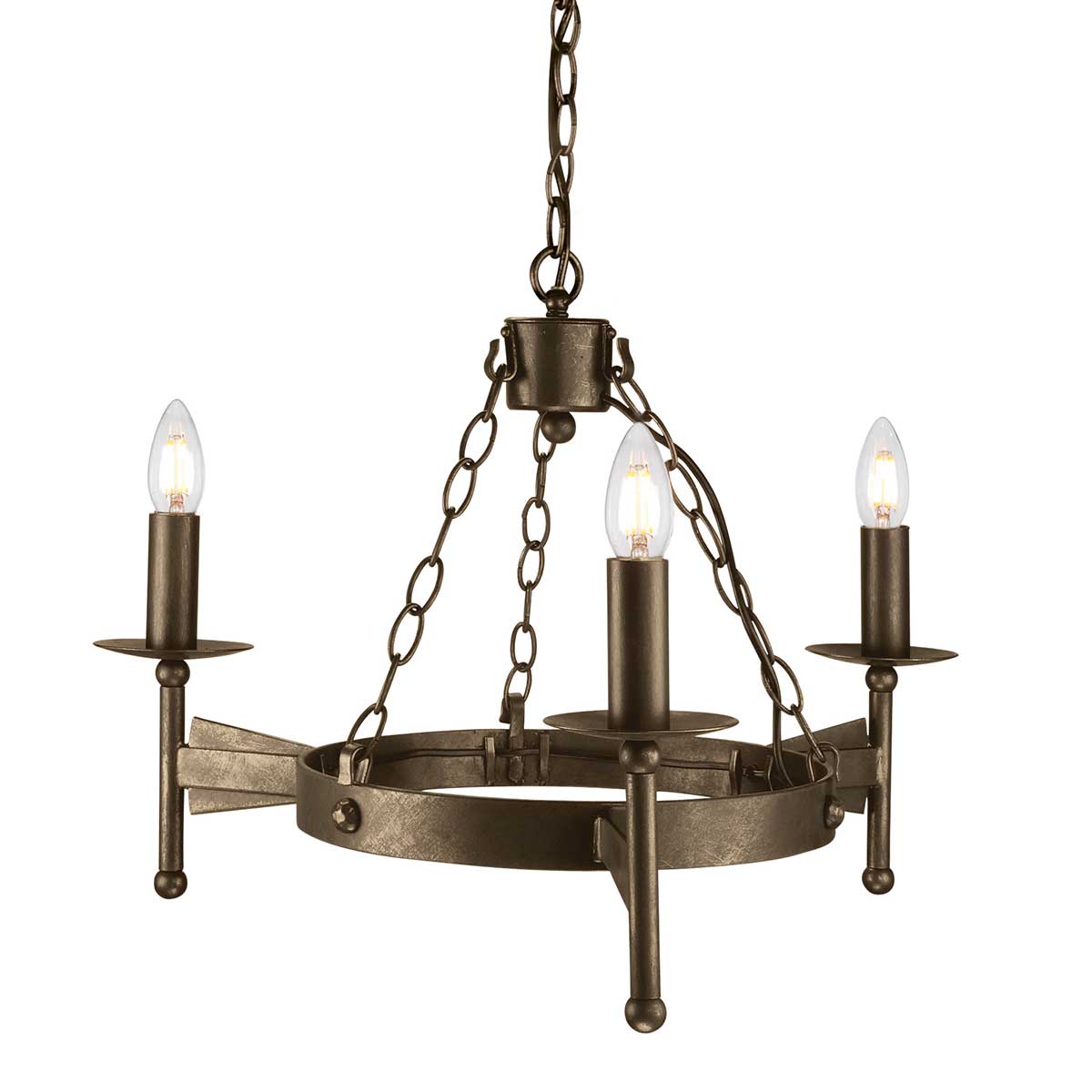 Elstead Cromwell 3 Light Chandelier