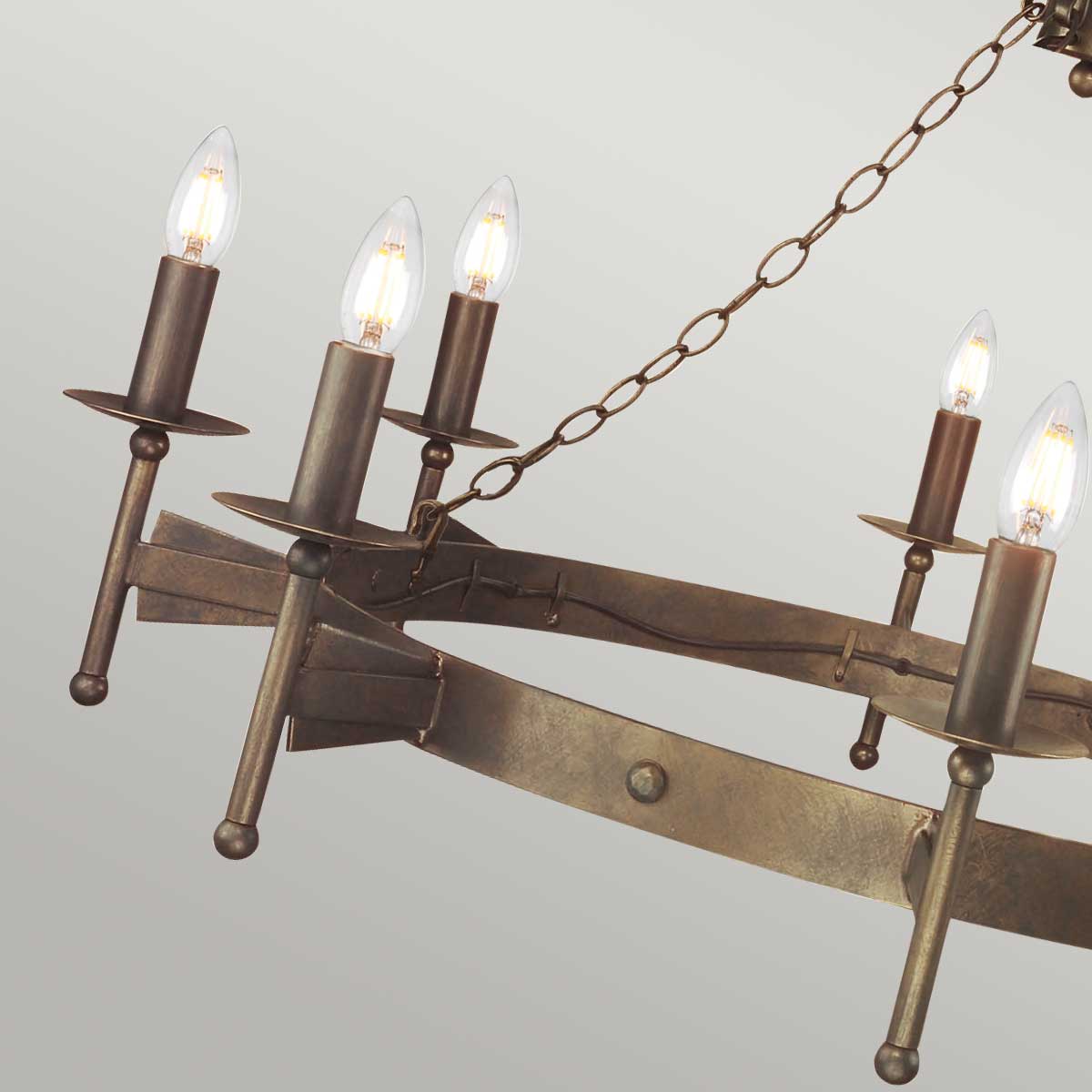 Elstead Cromwell 8 Light Chandelier