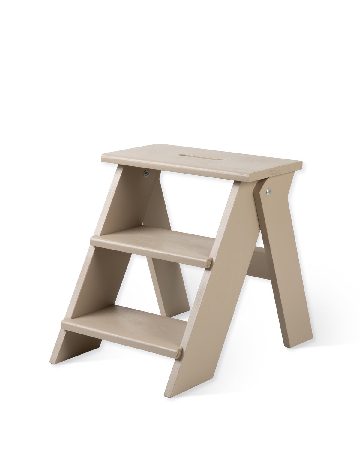 Garden Trading Classic Step Stool Spruce Wood, Truffle Finish
