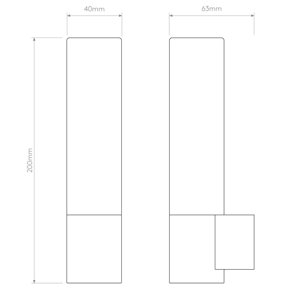 Astro Bari Polished Chrome Bathroom Wall Light