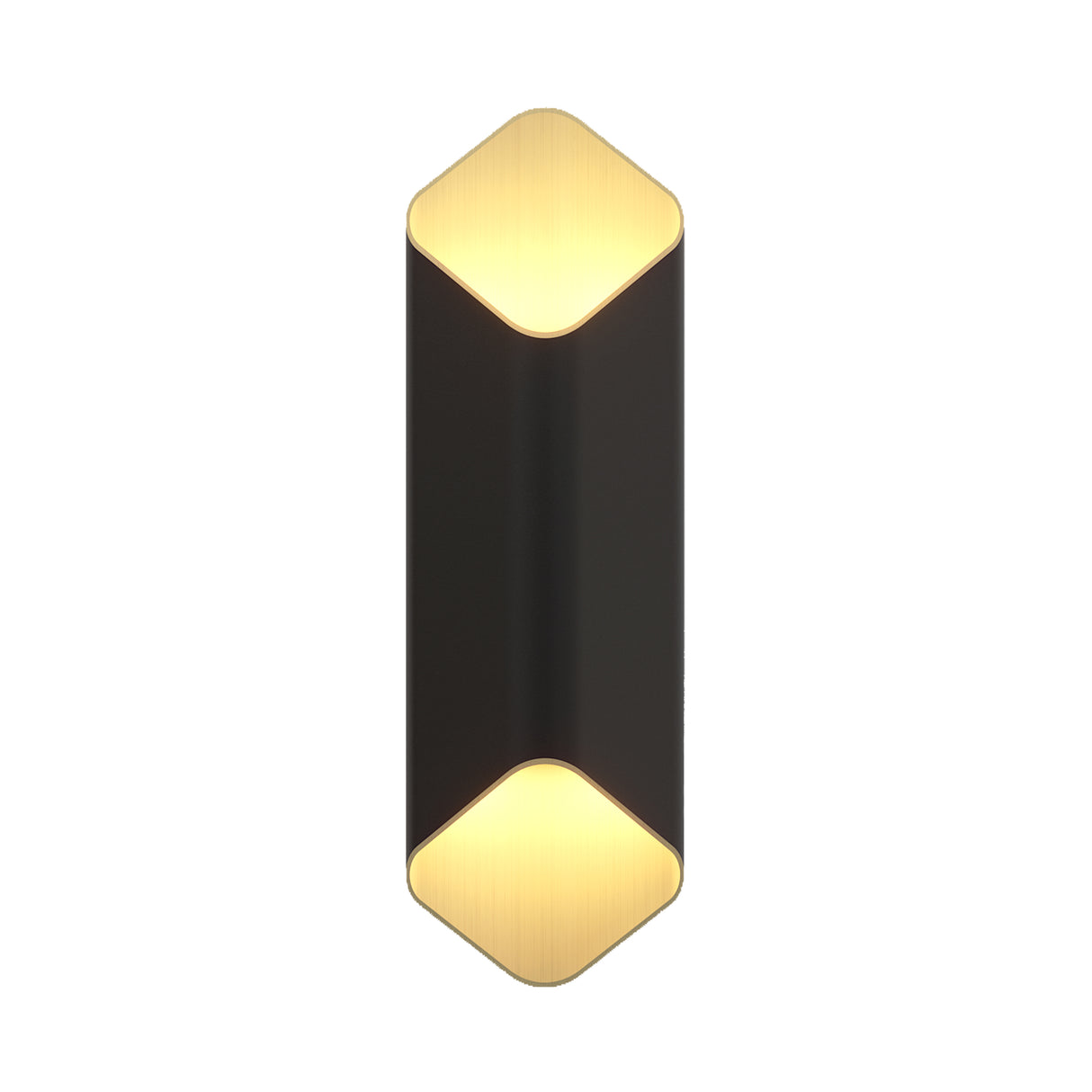 Astro Ako 420 Phase Matt Black/Gold Interior Wall Light