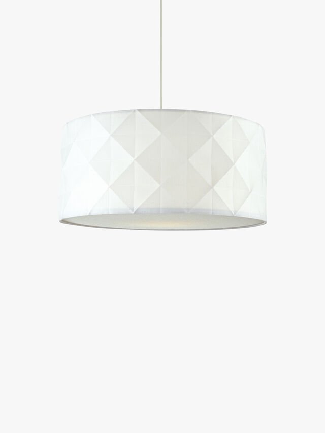 Dar Aisha Shade Pendant Grey or White – from Amos Lighting + Home
