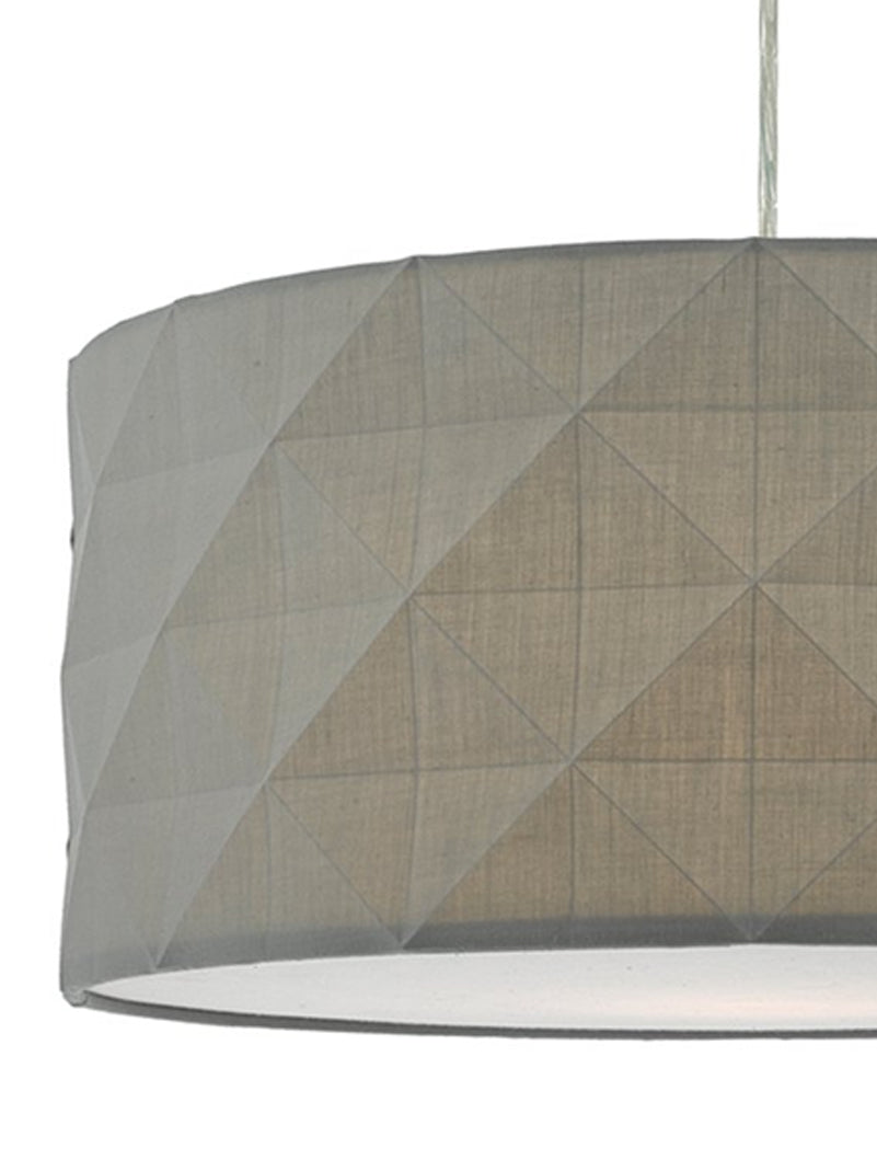 Dar Aisha Shade Pendant Grey or White – from Amos Lighting + Home