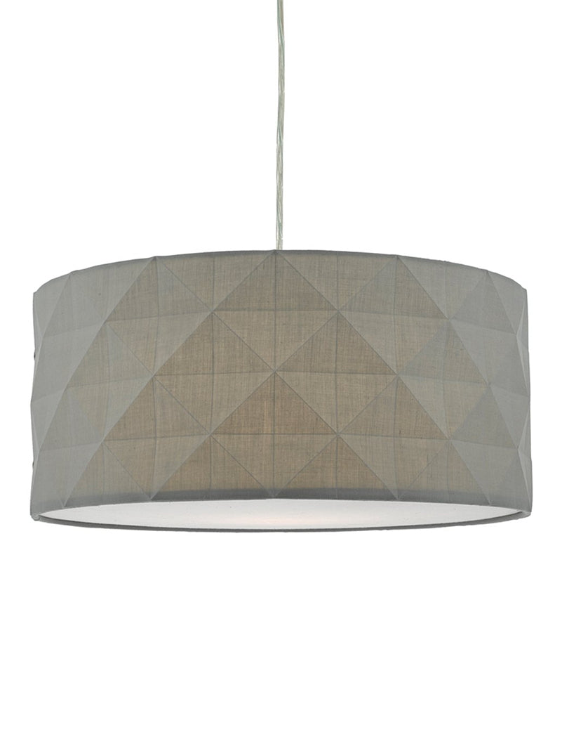 Dar Aisha Shade Pendant Grey or White – from Amos Lighting + Home