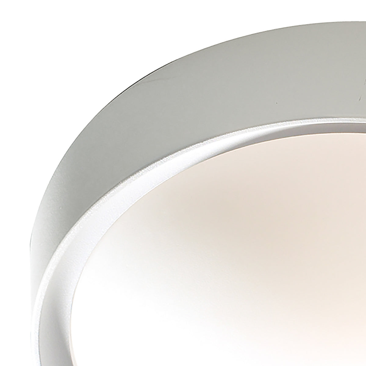 Dar Beta Bathroom Flush White Acrylic & Opal Glass IP44 – from Amos Lighting + Home