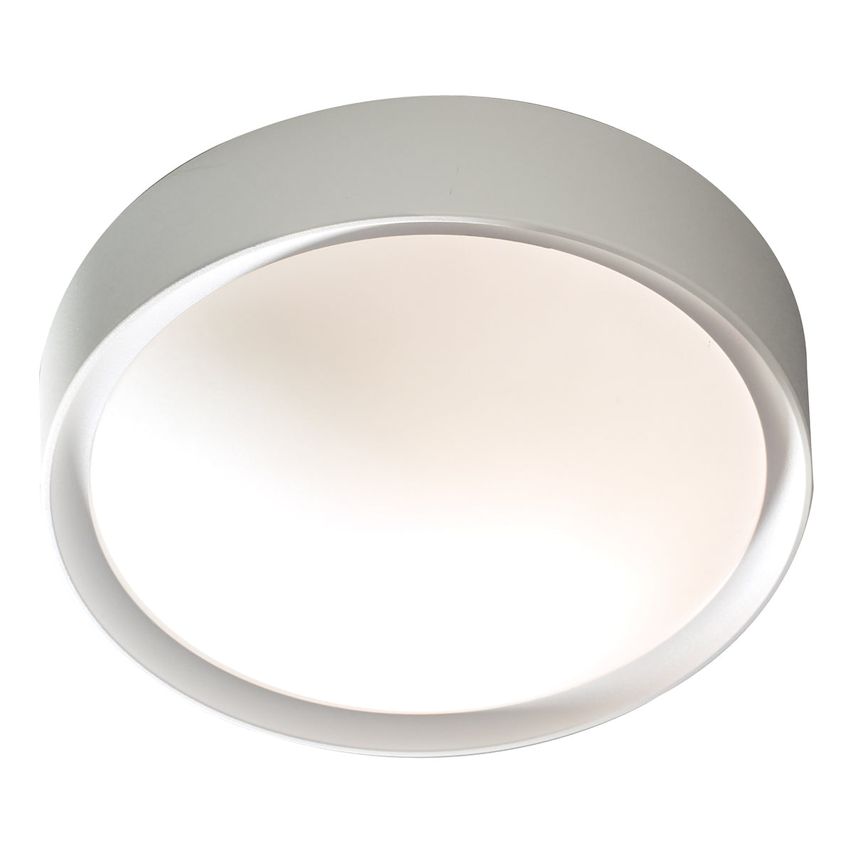 Dar Beta Bathroom Flush White Acrylic & Opal Glass IP44 – from Amos Lighting + Home